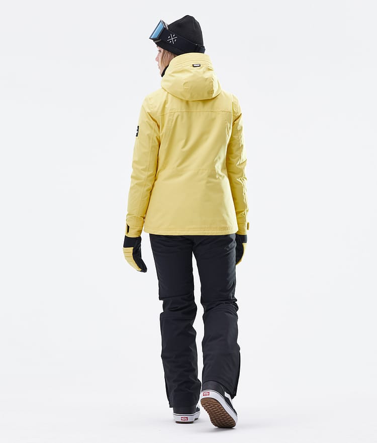 Dope Divine W Snowboardjakke Dame Faded Yellow, Bilde 9 av 9