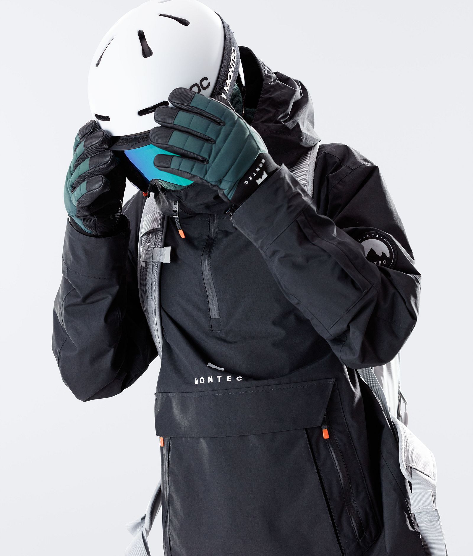 Montec Typhoon 2020 Snowboardjakke Herre Black, Bilde 3 av 9