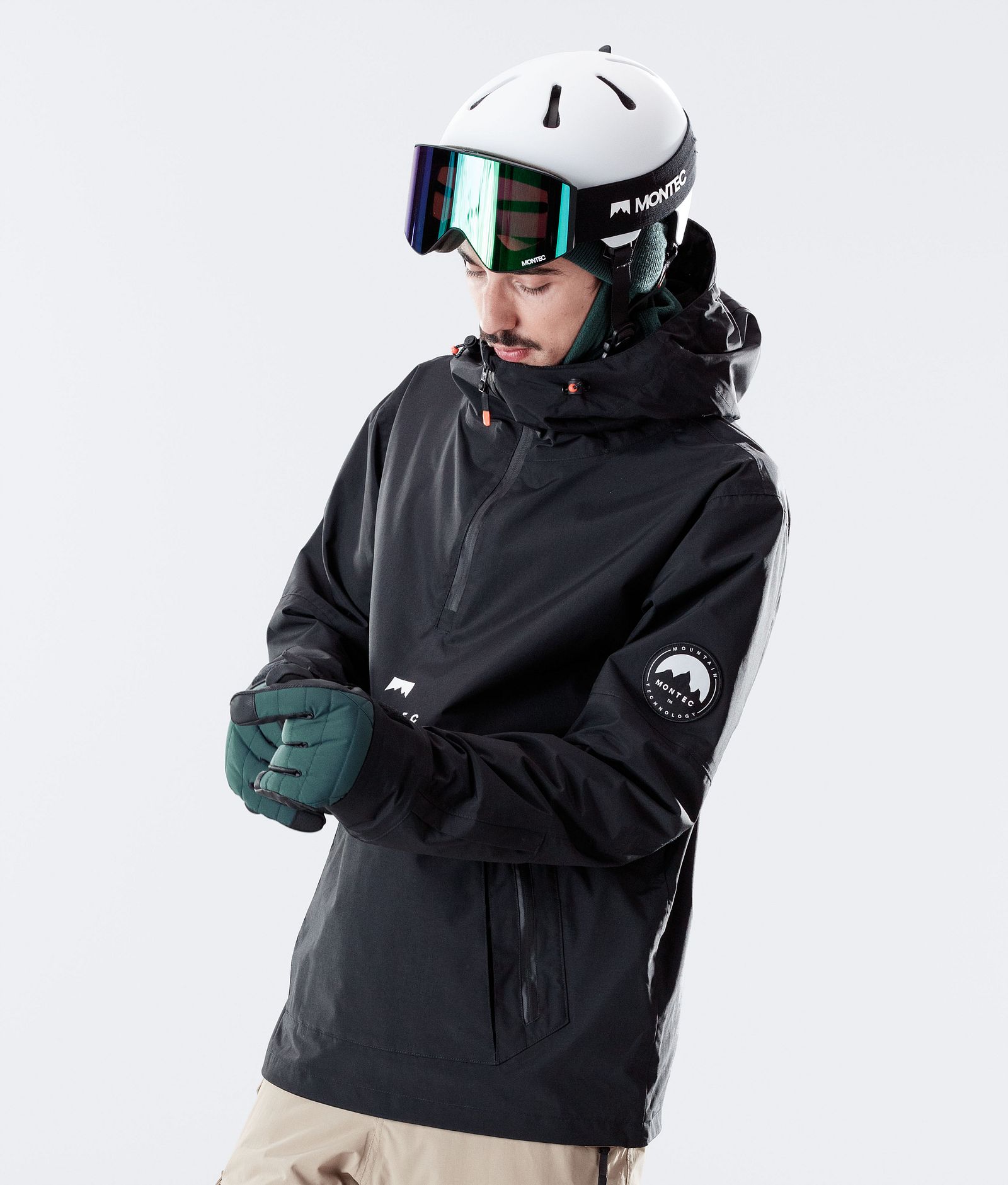 Montec Typhoon 2020 Snowboardjakke Herre Black, Bilde 5 av 9
