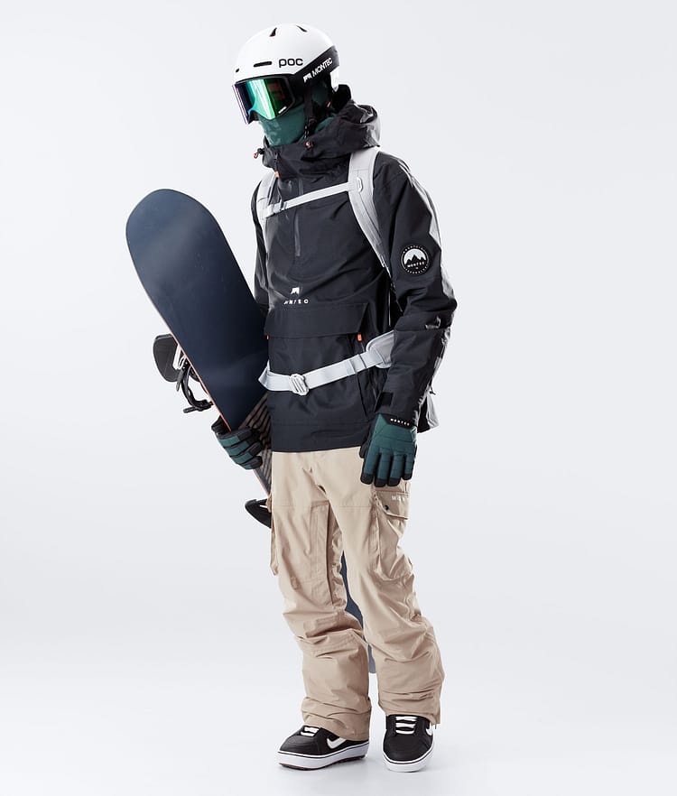 Montec Typhoon 2020 Snowboardjakke Herre Black, Bilde 7 av 9