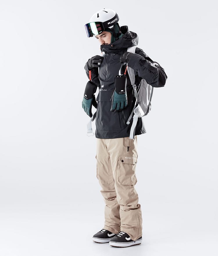 Montec Typhoon 2020 Snowboardjakke Herre Black, Bilde 8 av 9