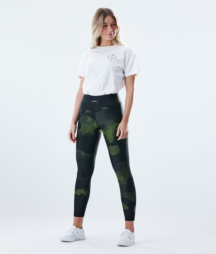 Dope Lofty Leggings Dame Green Camo, Bilde 4 av 8
