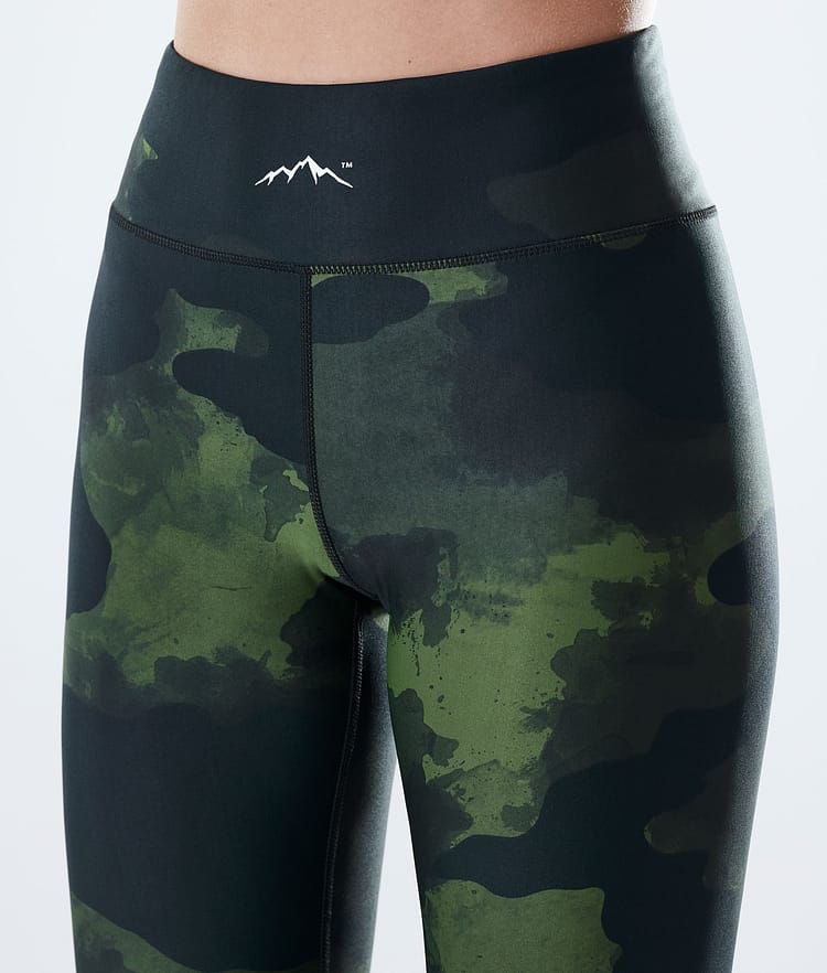 Dope Lofty Leggings Dame Green Camo, Bilde 5 av 8