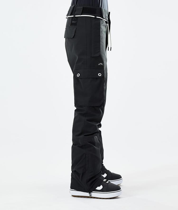 Dope Iconic W 21 Snowboardbukse Dame Black, Bilde 2 av 6