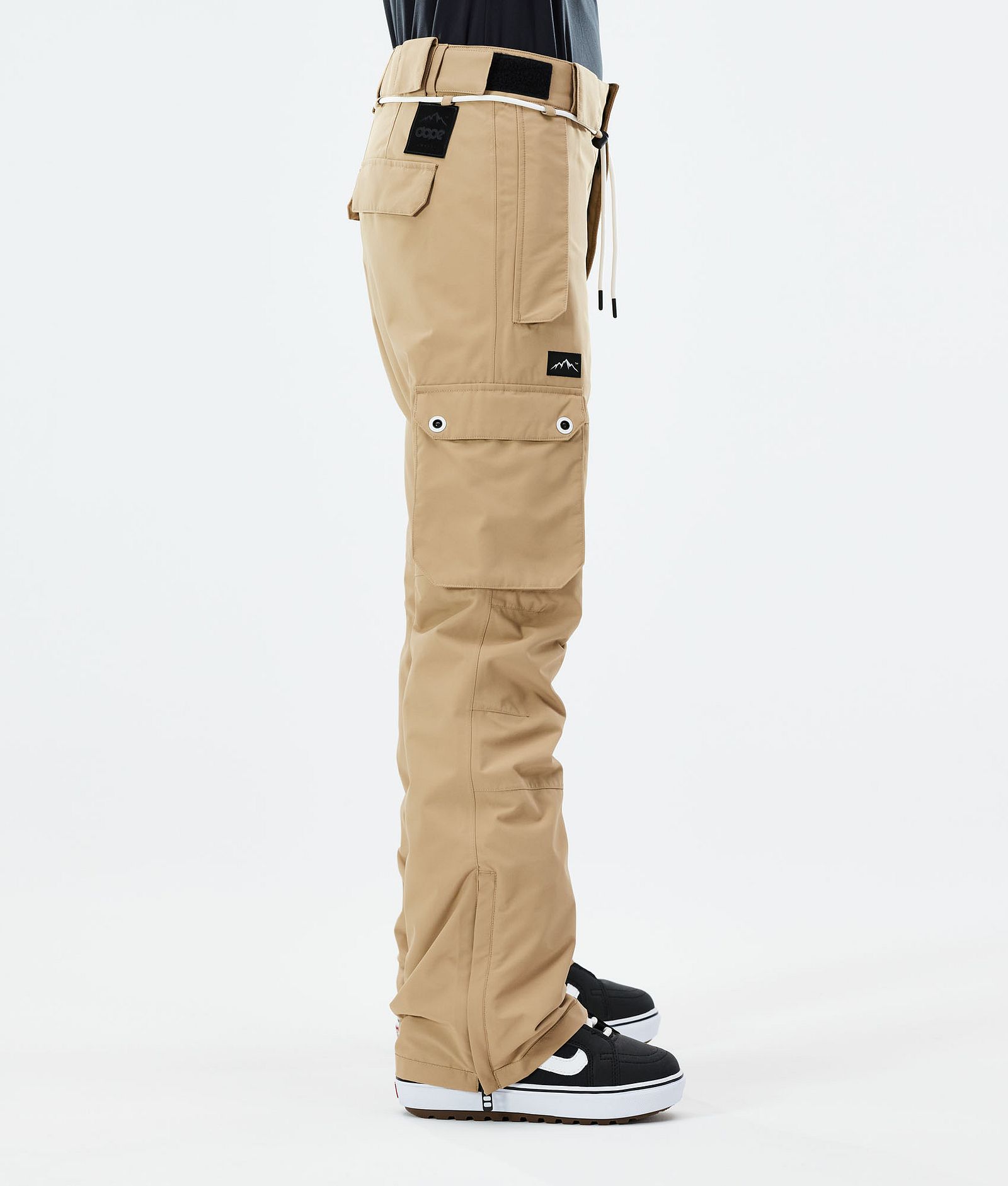 Dope Iconic W 2021 Snowboardbukse Dame Khaki, Bilde 2 av 6