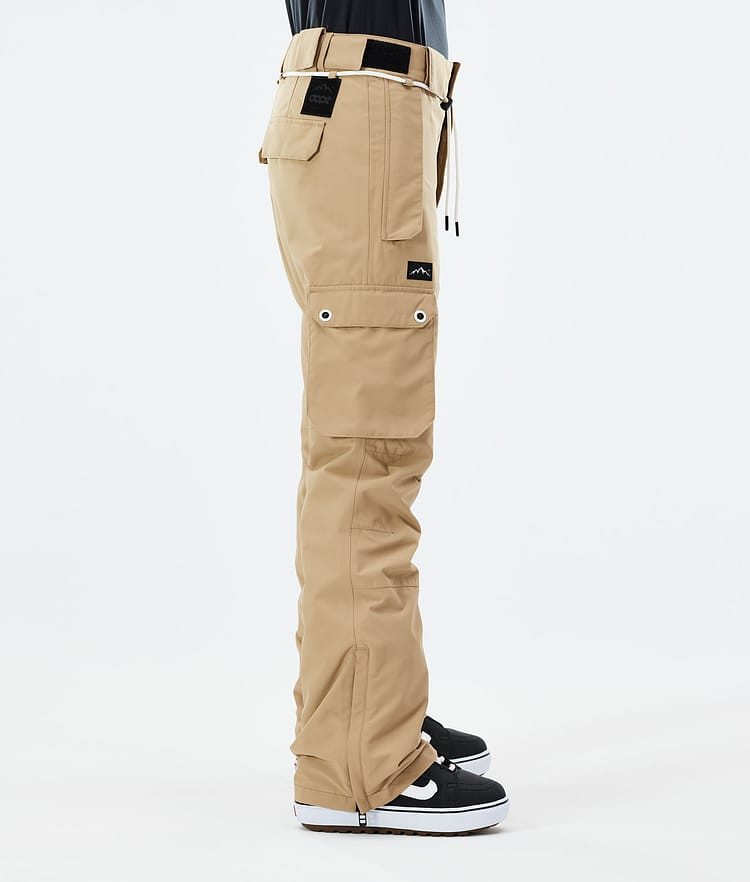 Dope Iconic W 2021 Snowboardbukse Dame Khaki, Bilde 2 av 6