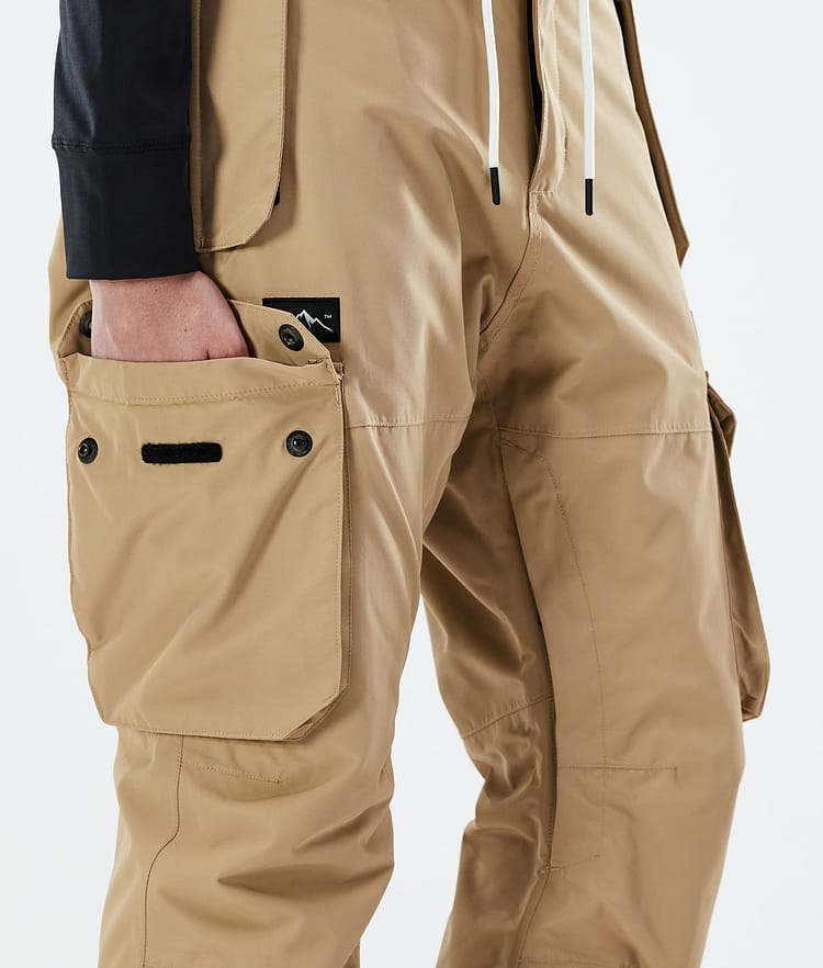 Dope Iconic W 2021 Snowboardbukse Dame Khaki, Bilde 5 av 6