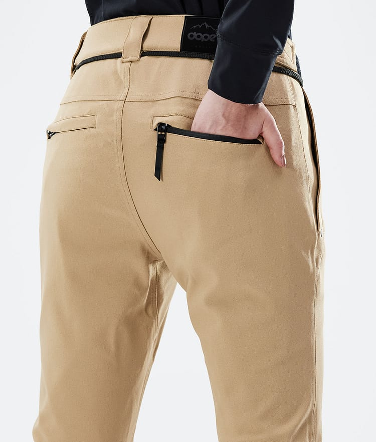 Dope Tigress W 21 Snowboardbukse Dame Khaki, Image 5 of 5