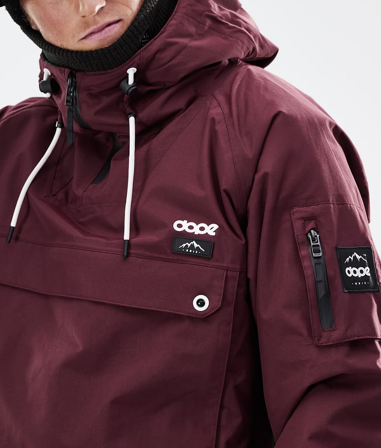 Dope Annok 21 Snowboardjakke Herre Burgundy, Image 3 of 10