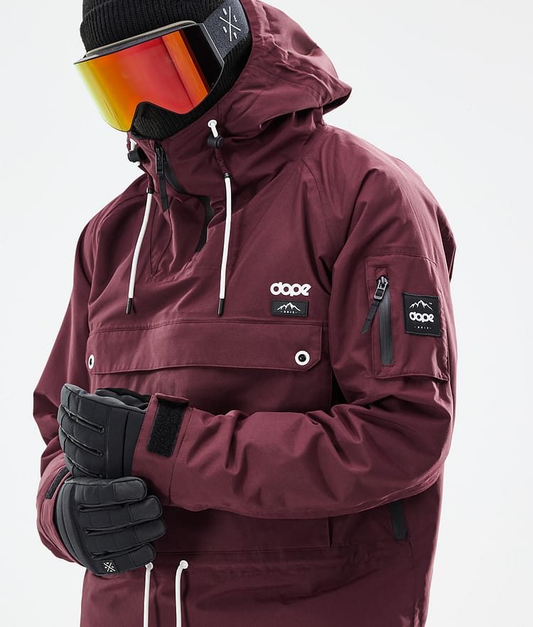 Dope Annok 21 Skijakke Herre Burgundy, Image 3 of 10