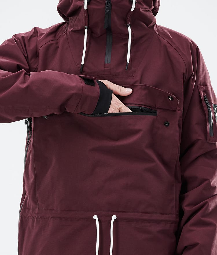 Dope Annok 21 Skijakke Herre Burgundy, Image 10 of 10
