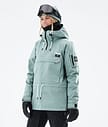 Dope Annok W 21 Snowboardjakke Dame Faded Green