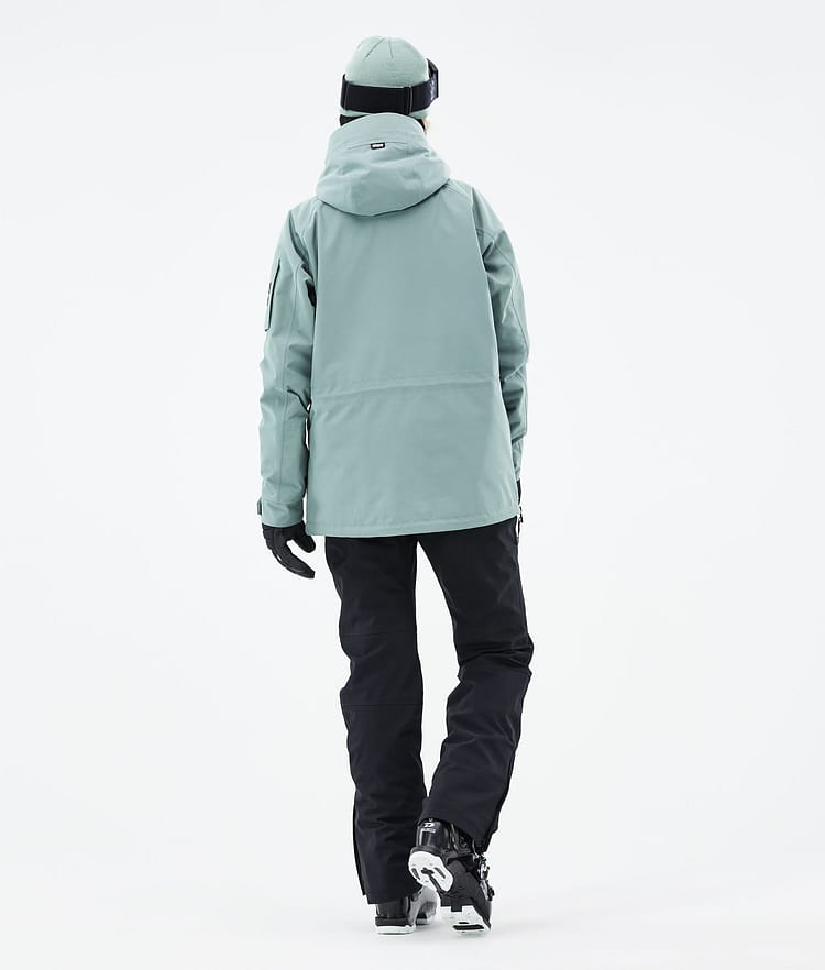 Dope Annok W 21 Skijakke Dame Faded Green, Image 5 of 9