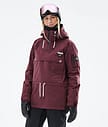 Dope Annok W 21 Snowboardjakke Dame Burgundy