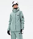 Dope Adept W 21 Snowboardjakke Dame Faded Green