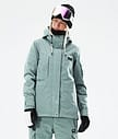 Dope Adept W 21 Skijakke Dame Faded Green