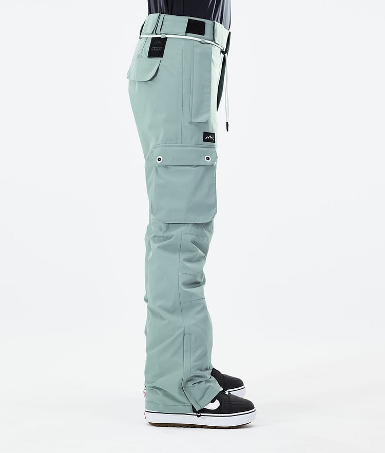 Dope Iconic W 21 Snowboardbukse Dame Faded Green, Image 2 of 6
