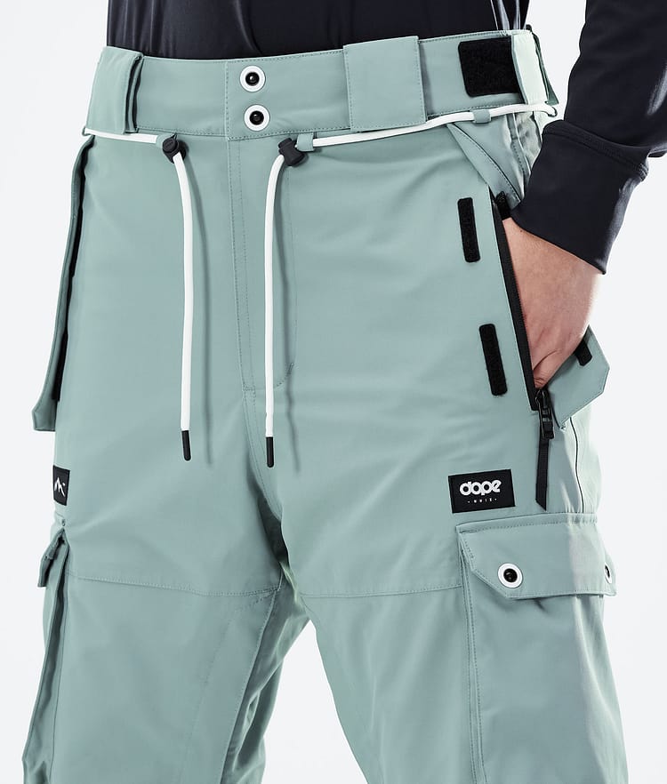 Dope Iconic W 21 Snowboardbukse Dame Faded Green, Image 4 of 6