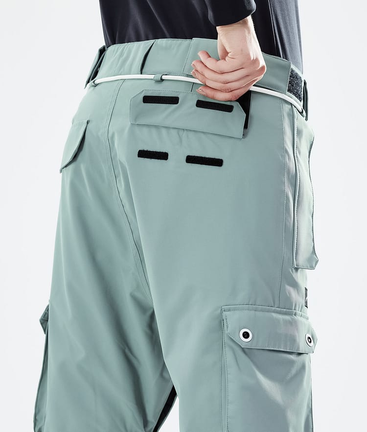 Dope Iconic W 21 Skibukse Dame Faded Green, Image 6 of 6