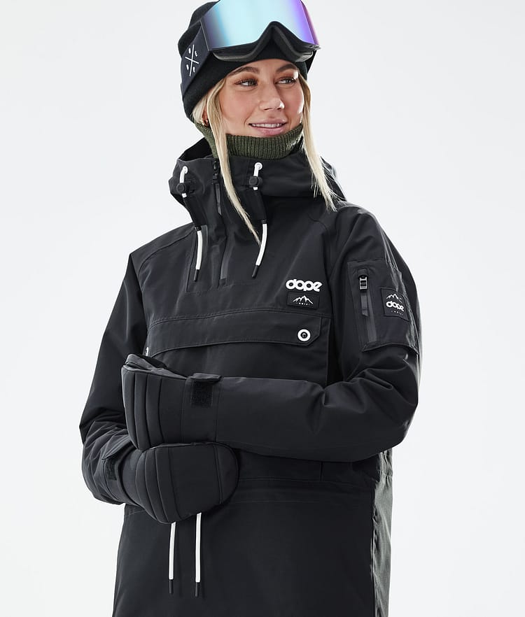 Dope Annok W 21 Snowboardjakke Dame Black, Image 2 of 9