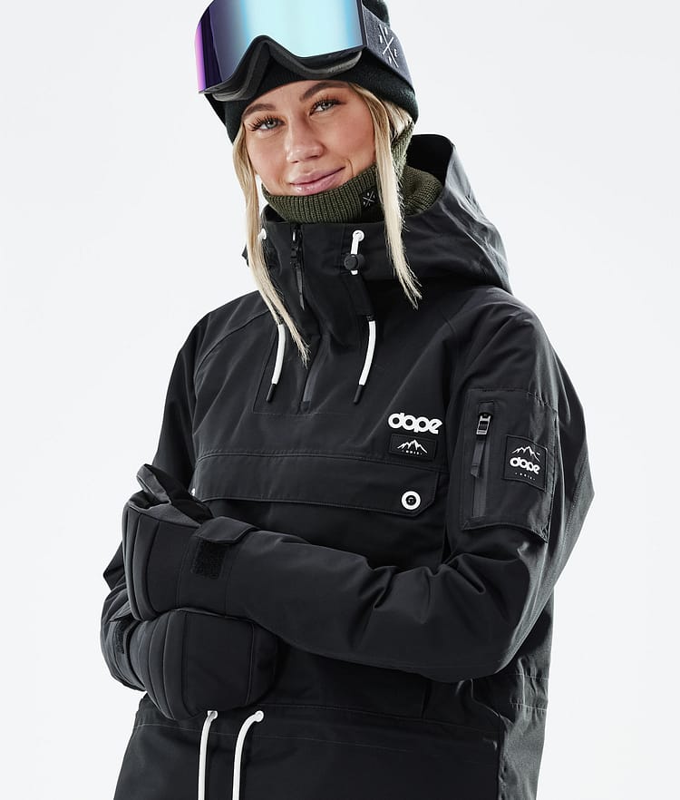 Dope Annok W 21 Skijakke Dame Black, Image 2 of 9