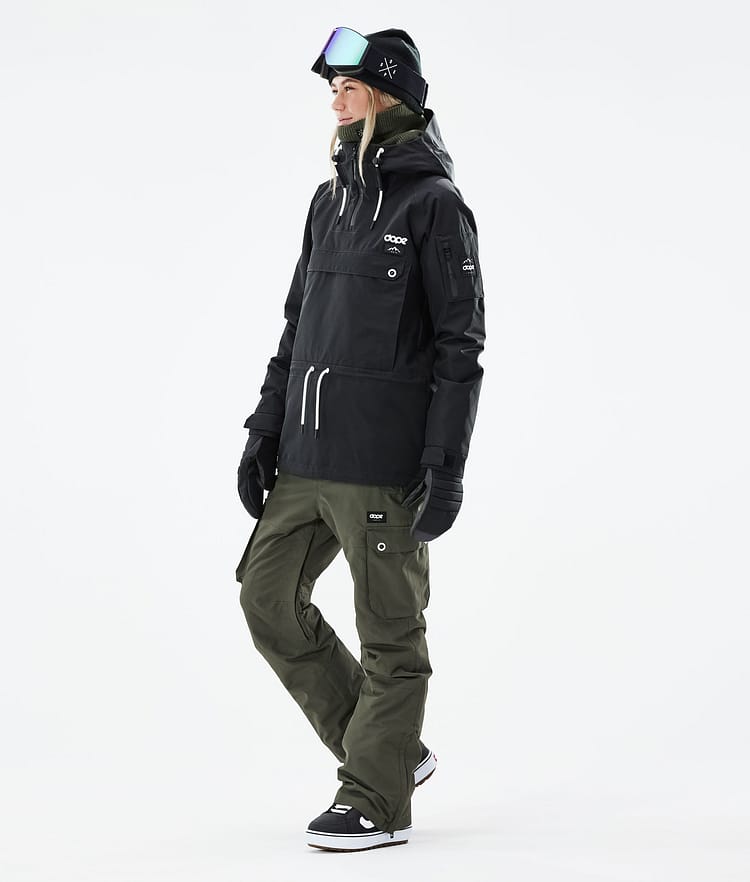 Dope Annok W 21 Snowboardjakke Dame Black, Image 3 of 9