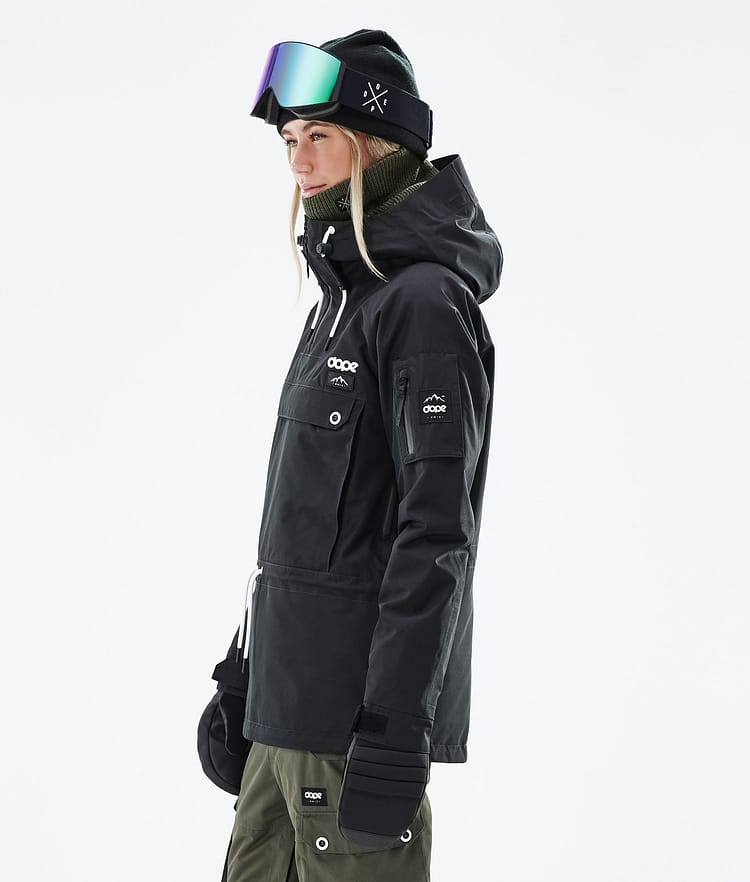 Dope Annok W 21 Skijakke Dame Black, Image 6 of 9