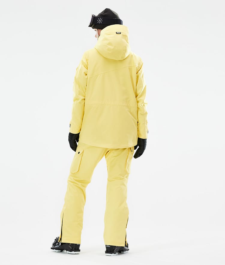 Dope Adept W 2021 Skijakke Dame Faded Yellow, Bilde 6 av 11