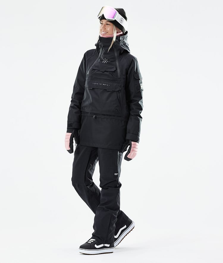 Dope Akin W 21 Snowboardjakke Dame Black, Image 4 of 11