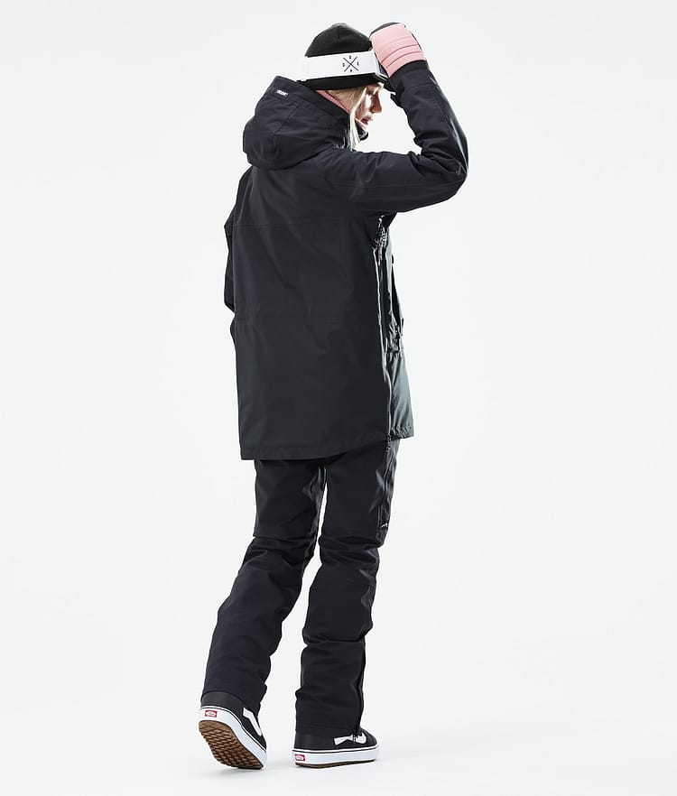 Dope Akin W 21 Snowboardjakke Dame Black, Image 6 of 11