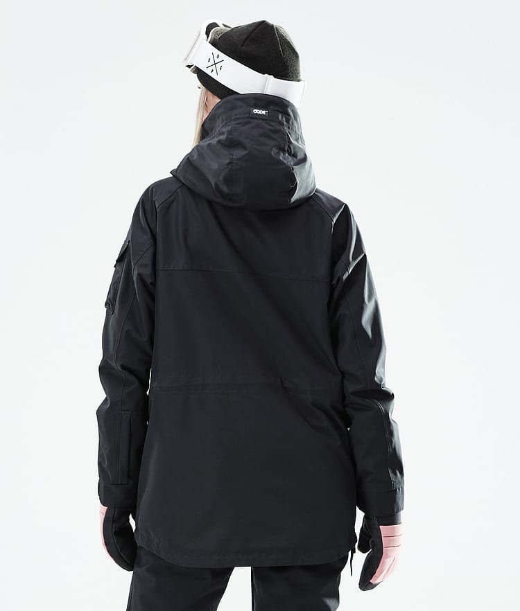 Dope Akin W 21 Snowboardjakke Dame Black, Image 8 of 11