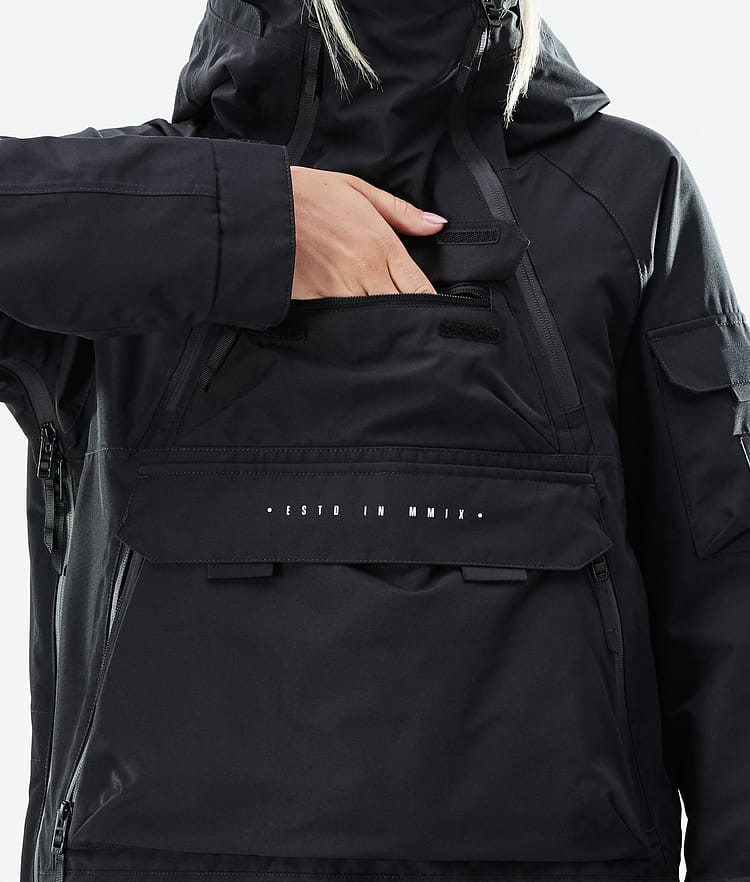 Dope Akin W 21 Skijakke Dame Black, Image 11 of 11