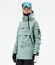 Dope Akin W 21 Snowboardjakke Dame Faded Green