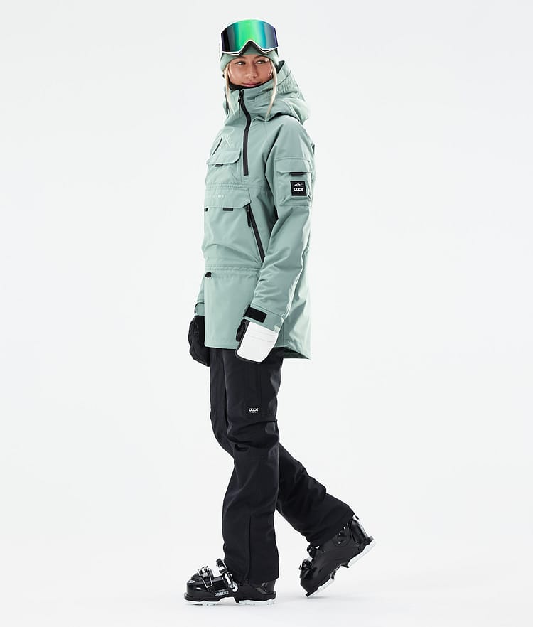 Dope Akin W 21 Skijakke Dame Faded Green, Image 5 of 11