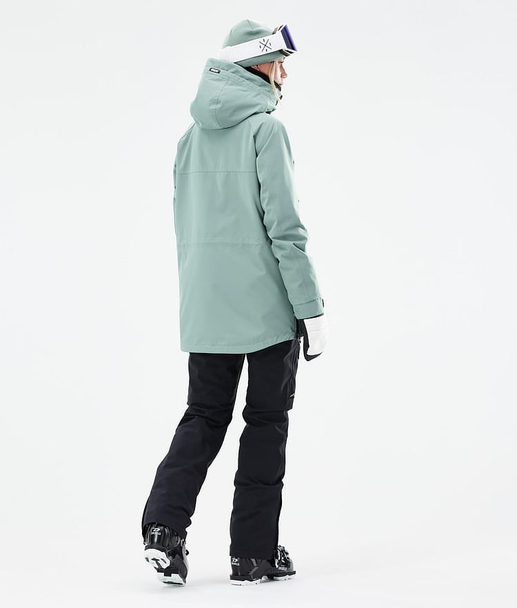 Dope Akin W 21 Skijakke Dame Faded Green, Image 6 of 11