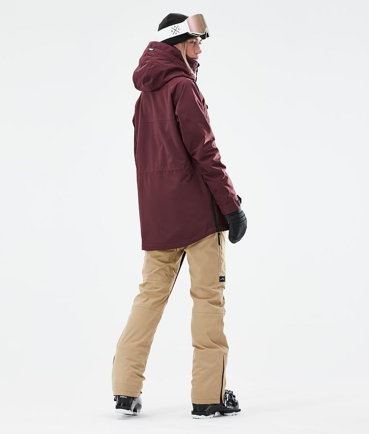 Dope Akin W 21 Skijakke Dame Burgundy, Image 6 of 11
