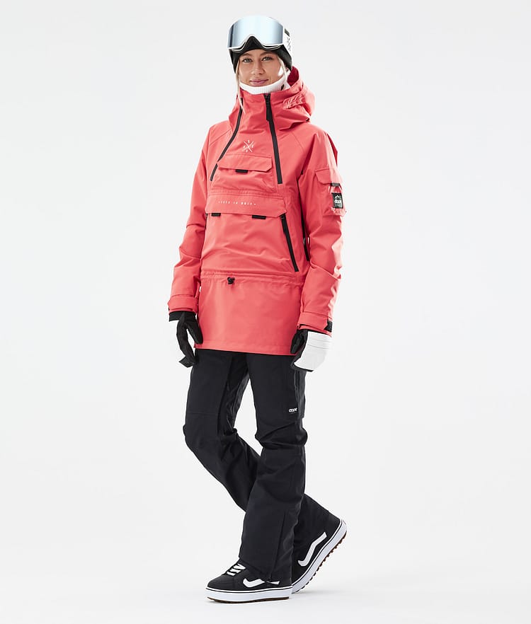 Dope Akin W 21 Snowboardjakke Dame Coral, Image 4 of 11