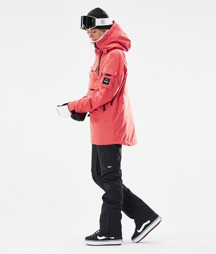 Dope Akin W 21 Snowboardjakke Dame Coral, Image 5 of 11