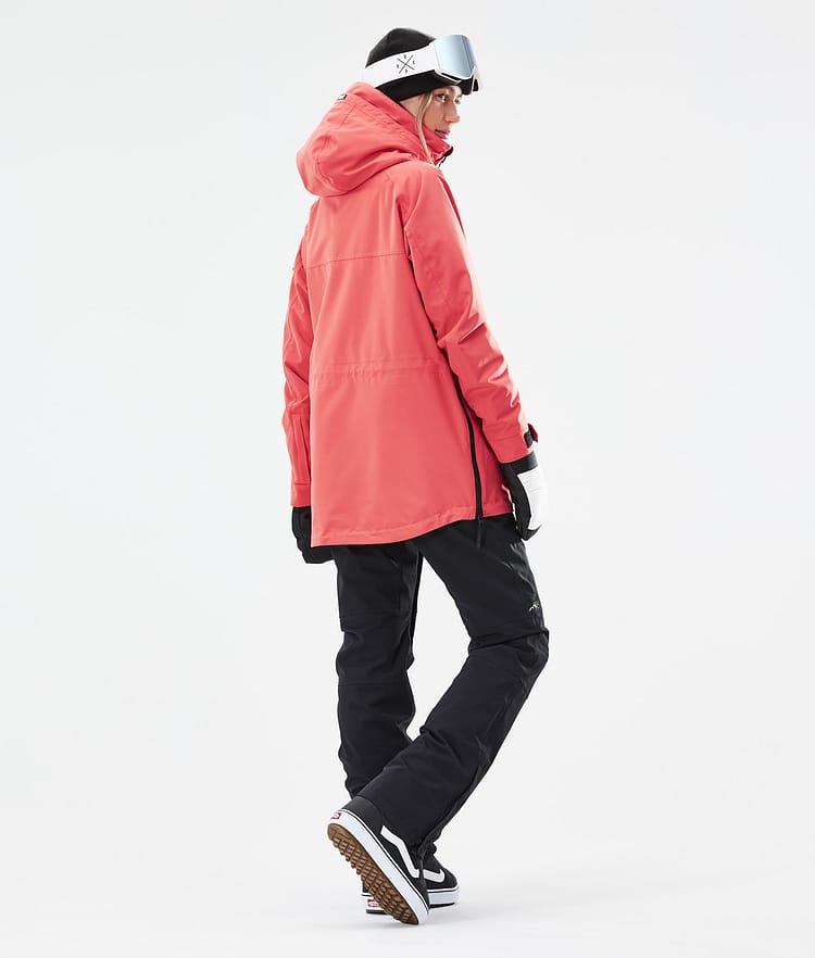 Dope Akin W 21 Snowboardjakke Dame Coral, Image 6 of 11
