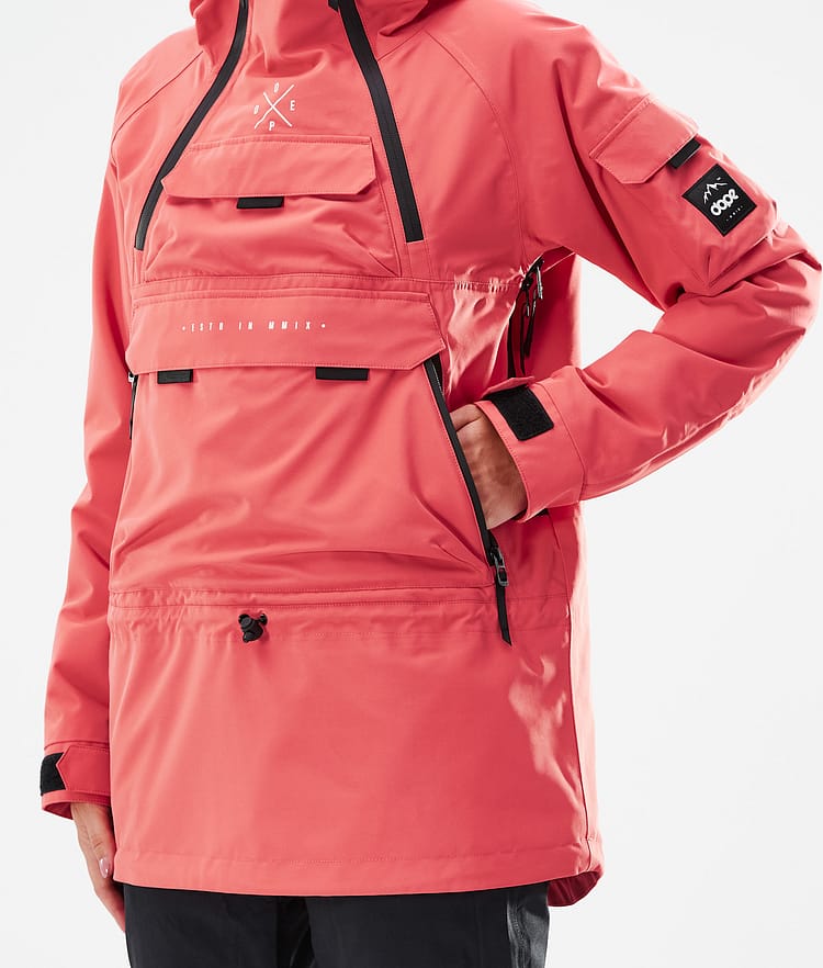 Dope Akin W 21 Snowboardjakke Dame Coral, Image 9 of 11