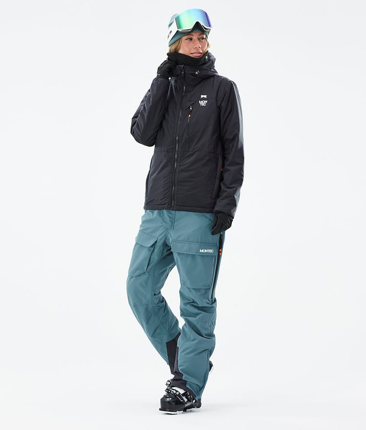 Montec Toasty W 60Gsm Mellomlags jakke Ski Dame Black, Image 5 of 10