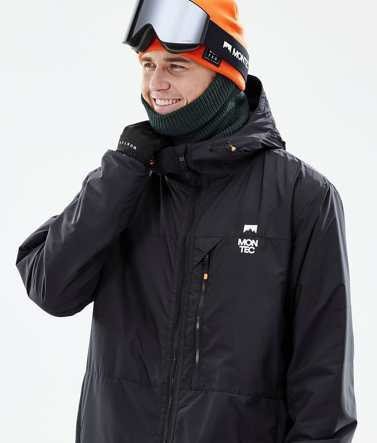 Montec Toasty 60Gsm Mellomlags jakke Ski Herre Black, Image 3 of 10