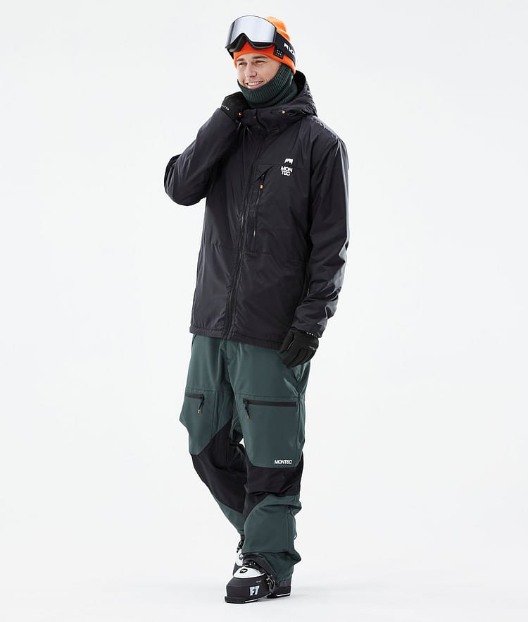Montec Toasty 60Gsm Mellomlags jakke Ski Herre Black, Image 5 of 10