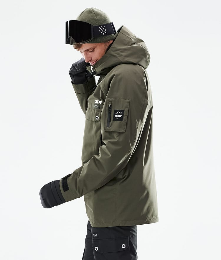 Dope Annok 21 Skijakke Herre Olive Green, Image 7 of 10