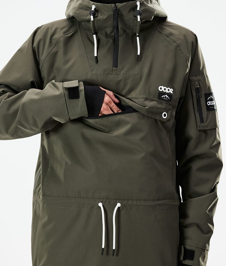 Dope Annok 21 Skijakke Herre Olive Green, Image 10 of 10