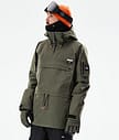 Dope Annok 21 Snowboardjakke Herre Olive Green/Black