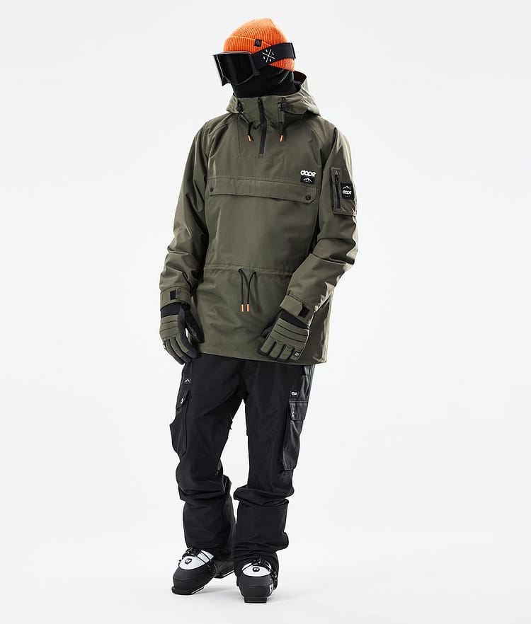 Dope Annok 21 Skijakke Herre Olive Green/Black, Image 4 of 10