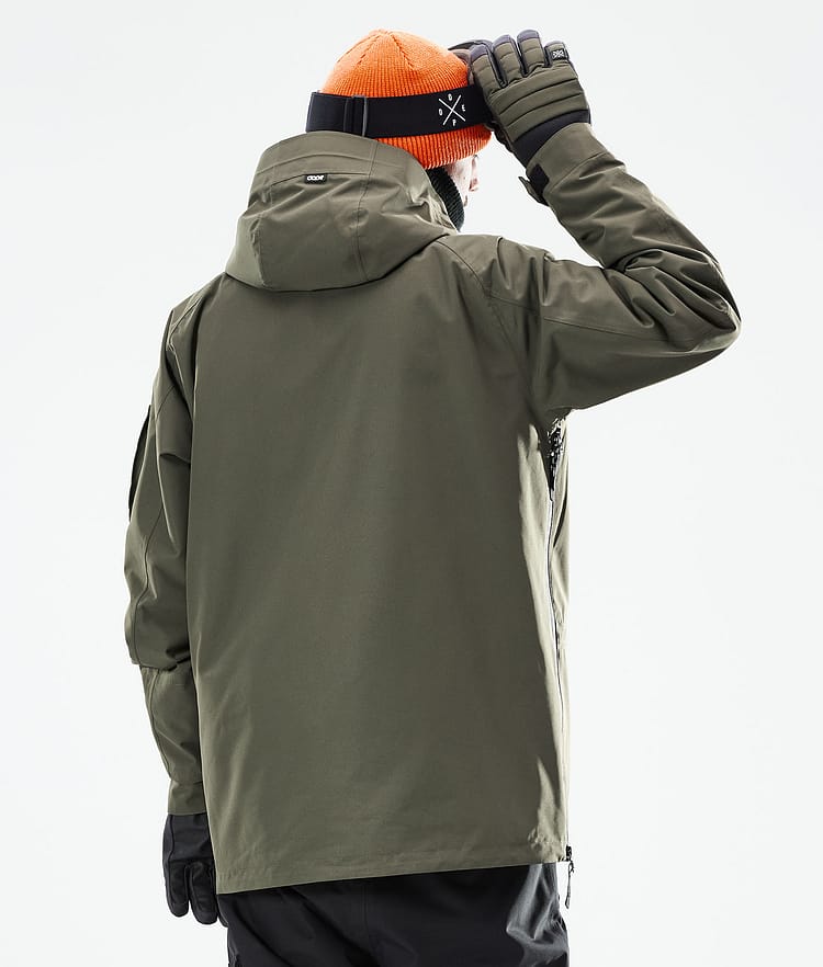 Dope Annok 21 Skijakke Herre Olive Green/Black, Image 8 of 10