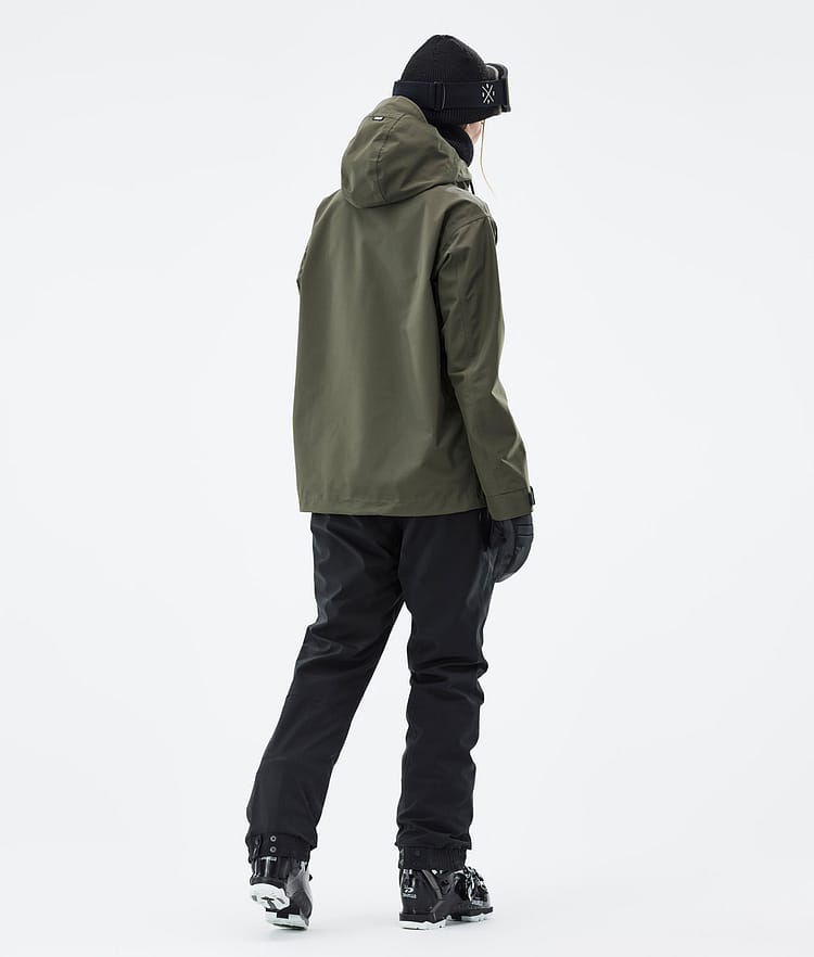 Dope Blizzard W 21 Skijakke Dame Olive Green, Image 5 of 9