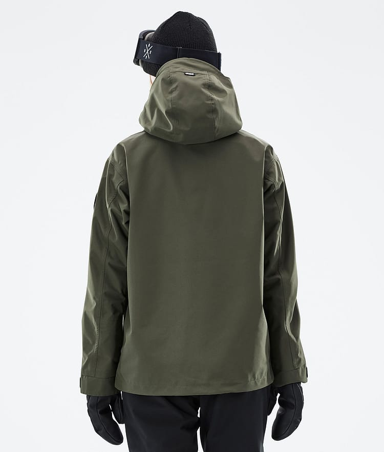 Dope Blizzard W 21 Skijakke Dame Olive Green, Image 7 of 9